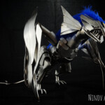 Skulptur Shyvana, Ansicht von vorne rechts