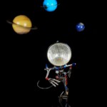 Skulptur Spacerunner - Ansicht von vorne