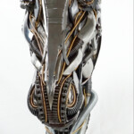 Skulptur Pferd - Ansicht von vorne